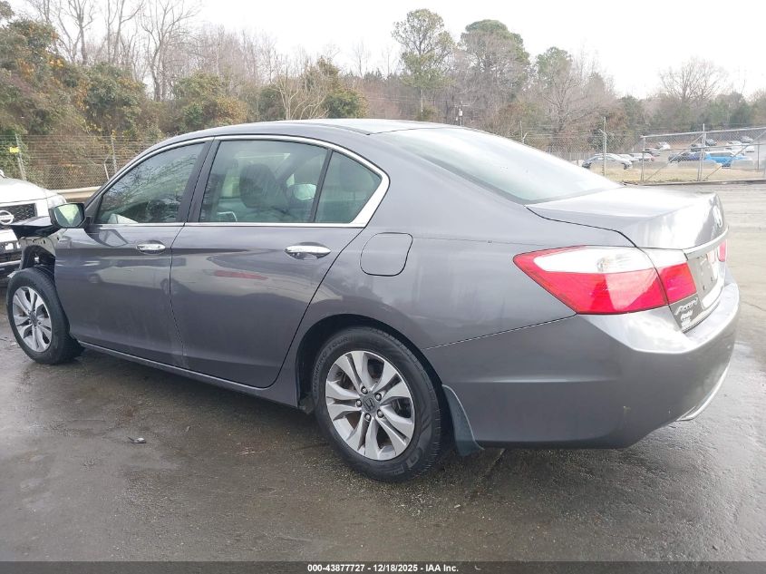 2014 Honda Accord Lx VIN: 1HGCR2F34EA277558 Lot: 43877727