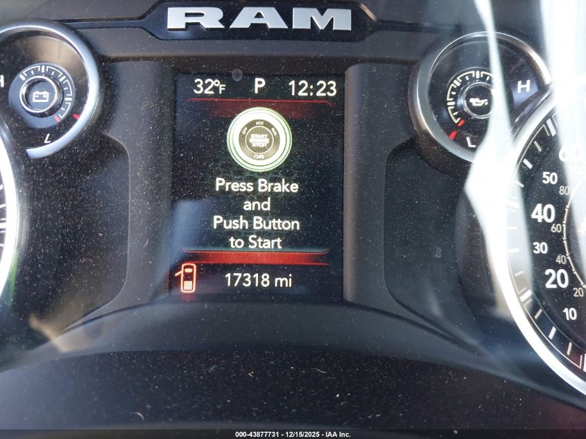 2022 Ram 2500 Tradesman 4X4 8' Box VIN: 3C7WR5AJ4NG253798 Lot: 43877731