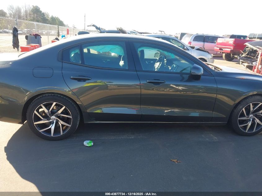 2020 Volvo S60 T5 Momentum VIN: 7JR102FK6LG039908 Lot: 43877734