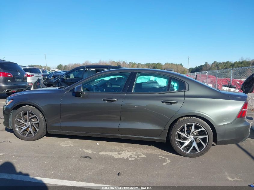 2020 Volvo S60 T5 Momentum VIN: 7JR102FK6LG039908 Lot: 43877734