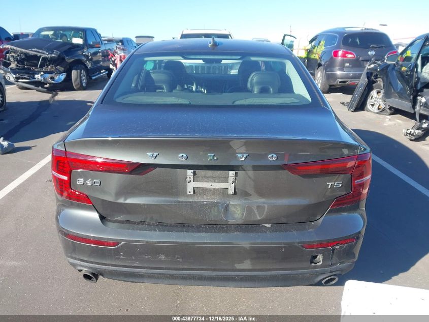 2020 Volvo S60 T5 Momentum VIN: 7JR102FK6LG039908 Lot: 43877734