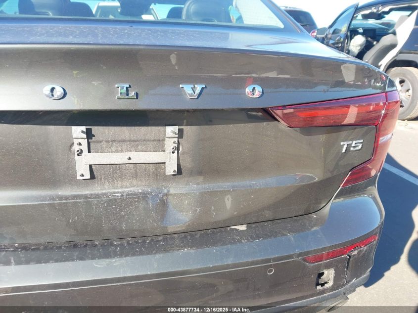 2020 Volvo S60 T5 Momentum VIN: 7JR102FK6LG039908 Lot: 43877734