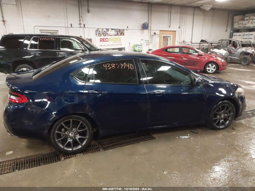 2015 Dodge Dart Sxt VIN: 1C3CDFBBXFD403847 Lot: 43877740