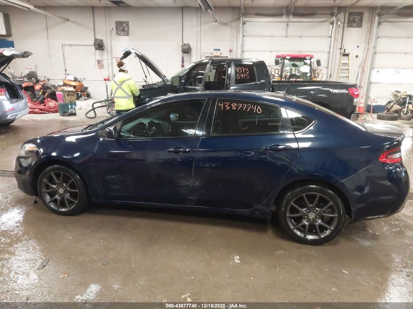 2015 Dodge Dart Sxt VIN: 1C3CDFBBXFD403847 Lot: 43877740