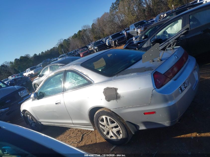 2002 Honda Accord 3.0 Ex VIN: 1HGCG225X2A005590 Lot: 43877744