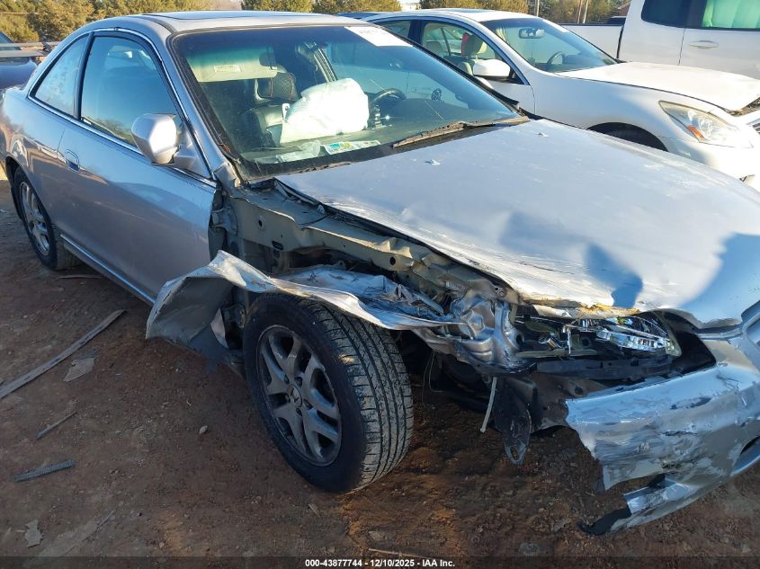 2002 Honda Accord 3.0 Ex VIN: 1HGCG225X2A005590 Lot: 43877744