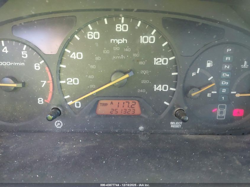 2002 Honda Accord 3.0 Ex VIN: 1HGCG225X2A005590 Lot: 43877744