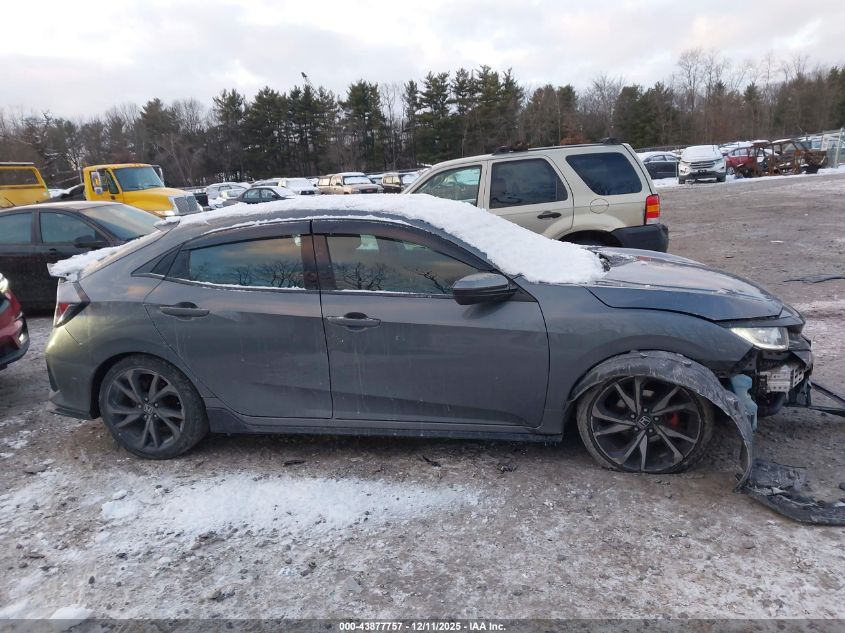 2018 Honda Civic Sport VIN: SHHFK7G43JU227027 Lot: 43877757