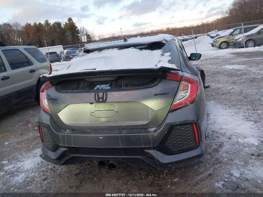 2018 Honda Civic Sport VIN: SHHFK7G43JU227027 Lot: 43877757