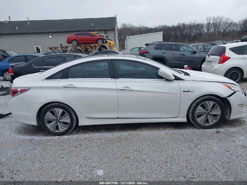 2013 Hyundai Sonata Hybrid Limited VIN: KMHEC4A45DA050409 Lot: 43877760