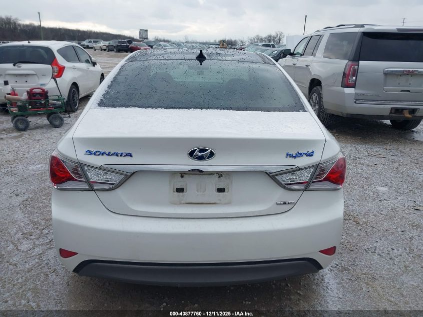 2013 Hyundai Sonata Hybrid Limited VIN: KMHEC4A45DA050409 Lot: 43877760