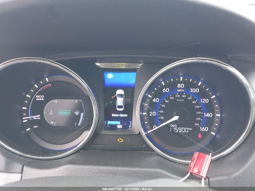 2013 Hyundai Sonata Hybrid Limited VIN: KMHEC4A45DA050409 Lot: 43877760