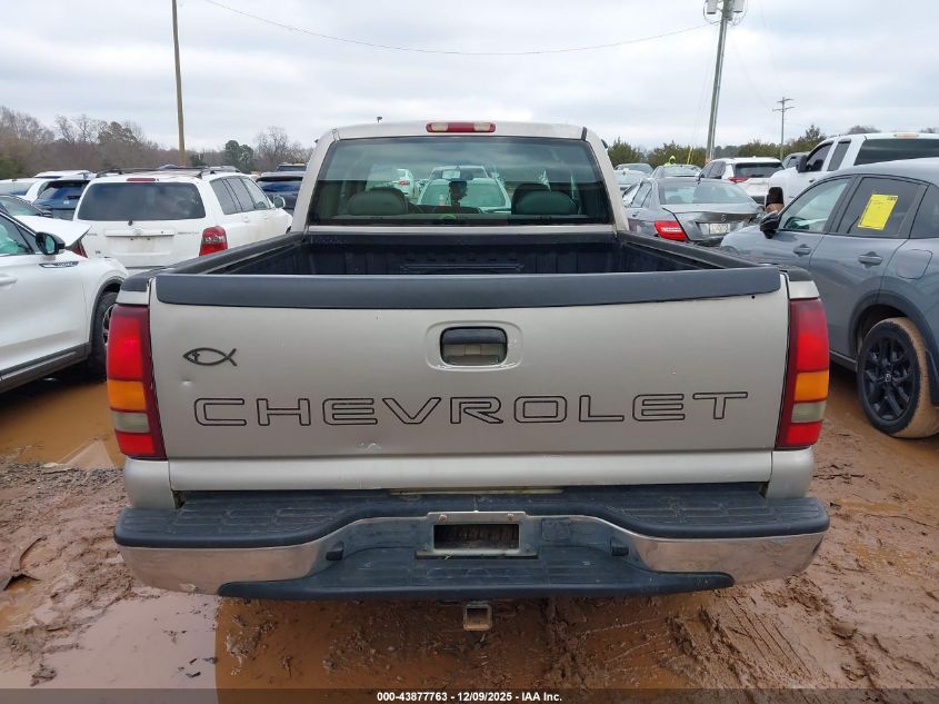 2005 Chevrolet Silverado 1500 Work Truck VIN: 1GCEK19V25E105699 Lot: 43877763