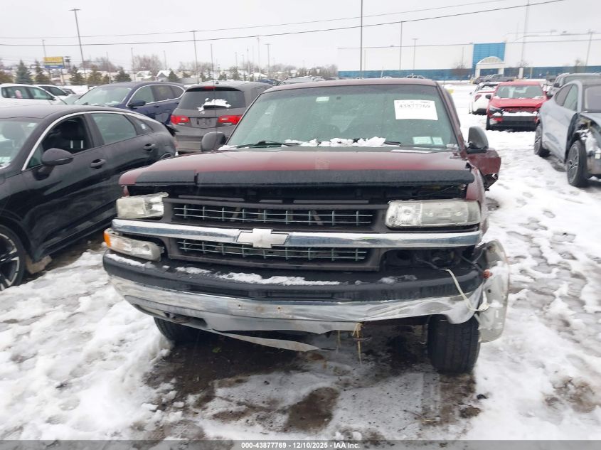 2002 Chevrolet Silverado 1500 Ls VIN: 2GCEK19T921202801 Lot: 43877769