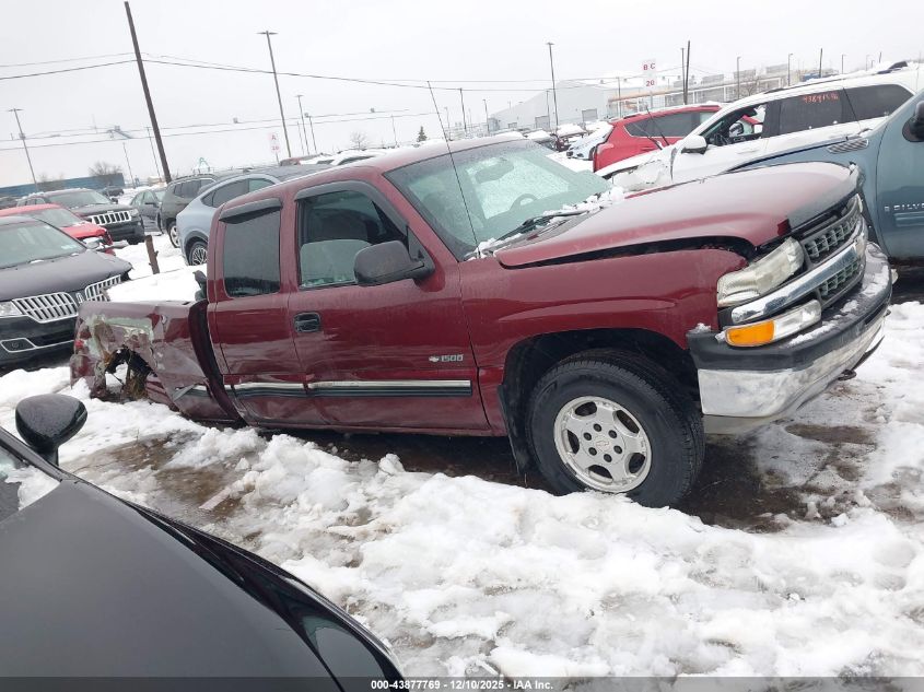 2002 Chevrolet Silverado 1500 Ls VIN: 2GCEK19T921202801 Lot: 43877769