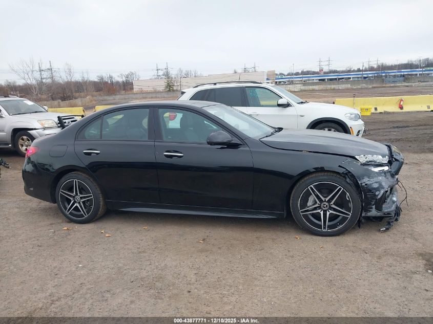 2024 Mercedes-Benz C 300 VIN: W1KAF4HB2RR159150 Lot: 43877771