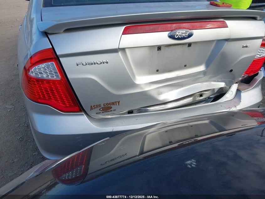 2012 FORD FUSION SEDAN 2.5L I-4 DOHC, VVT, 175HP