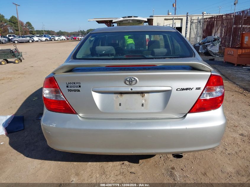 2004 Toyota Camry Se VIN: 4T1BE32K64U937021 Lot: 43877779