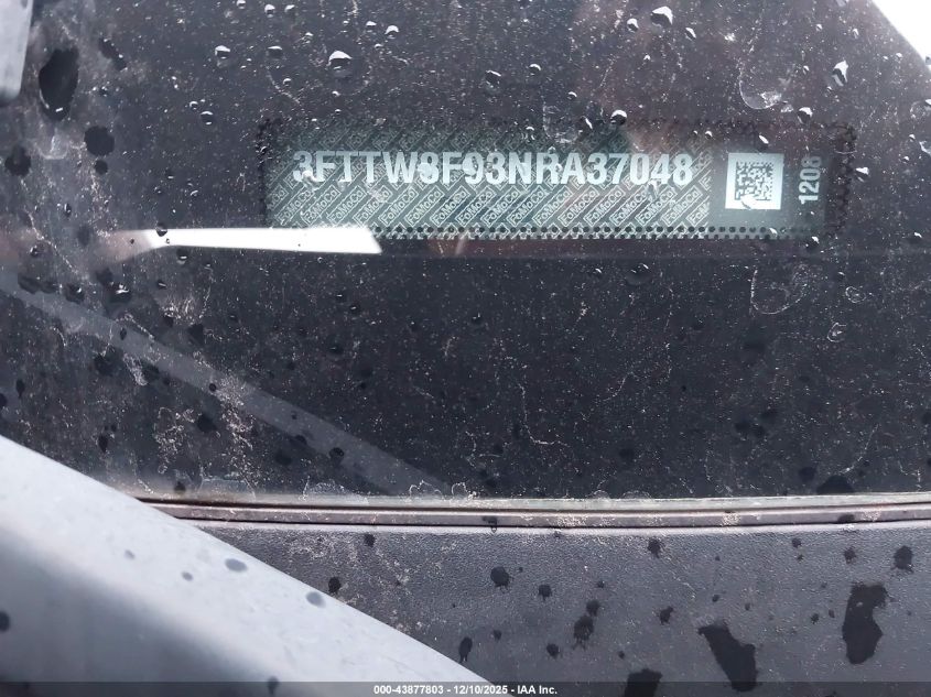 2022 Ford Maverick Xlt VIN: 3FTTW8F93NRA37048 Lot: 43877803