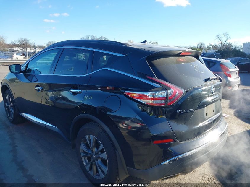 2015 Nissan Murano Sv VIN: 5N1AZ2MH1FN282713 Lot: 43877804