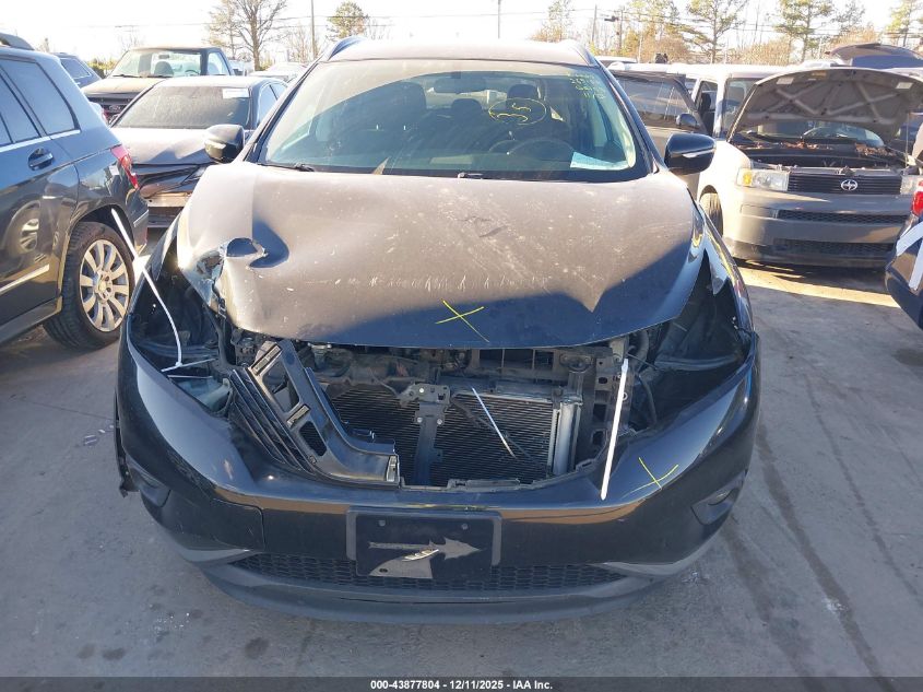 2015 Nissan Murano Sv VIN: 5N1AZ2MH1FN282713 Lot: 43877804