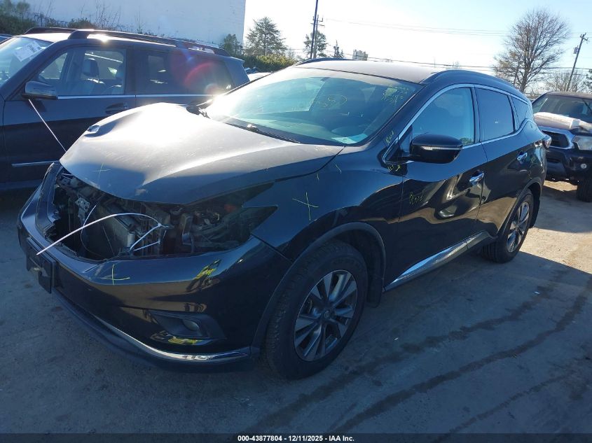 2015 Nissan Murano Sv VIN: 5N1AZ2MH1FN282713 Lot: 43877804