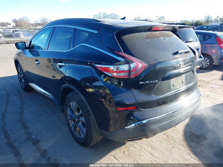 2015 Nissan Murano Sv VIN: 5N1AZ2MH1FN282713 Lot: 43877804