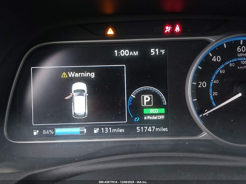 2018 Nissan Leaf S VIN: 1N4AZ1CPXJC301633 Lot: 43877814