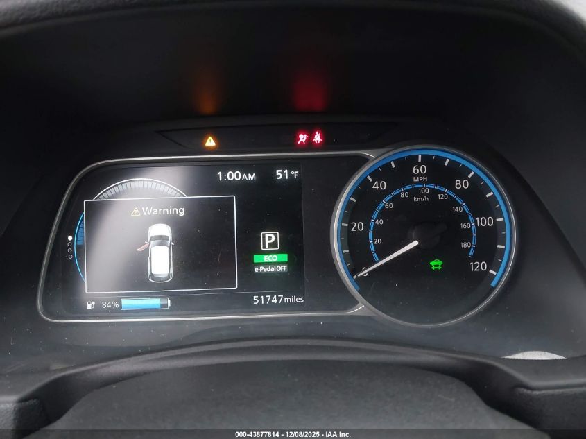 2018 Nissan Leaf S VIN: 1N4AZ1CPXJC301633 Lot: 43877814