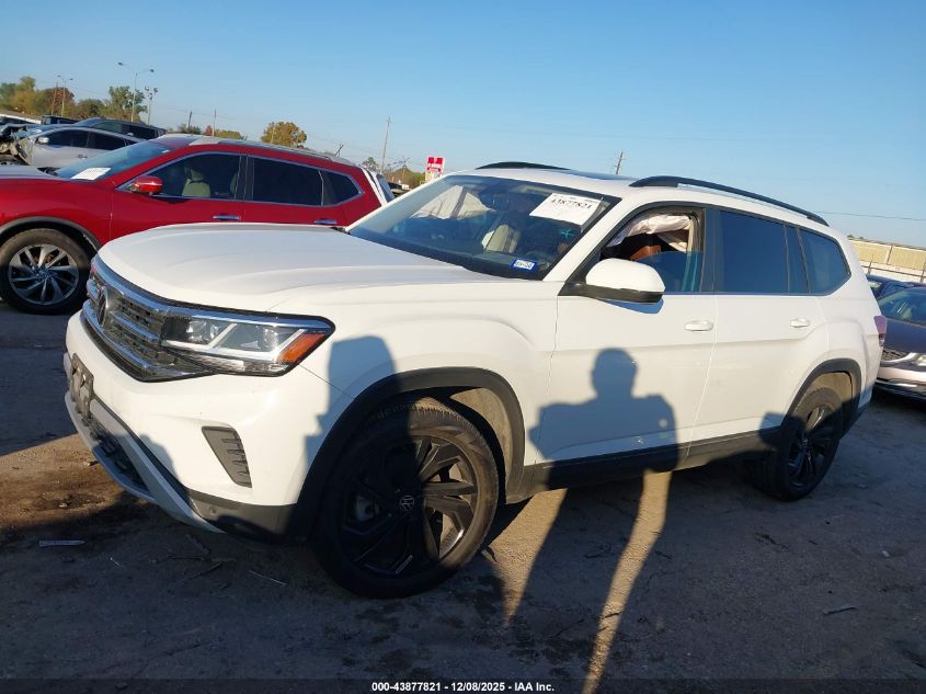 2022 Volkswagen Atlas 2.0T Se W/Technology VIN: 1V2JP2CAXNC515897 Lot: 43877821