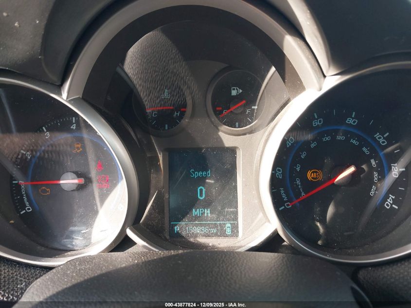 2012 Chevrolet Cruze 1Lt VIN: 1G1PF5SC4C7210610 Lot: 43877824