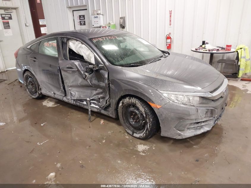 2016 Honda Civic Lx VIN: 19XFC2F55GE202740 Lot: 43877834