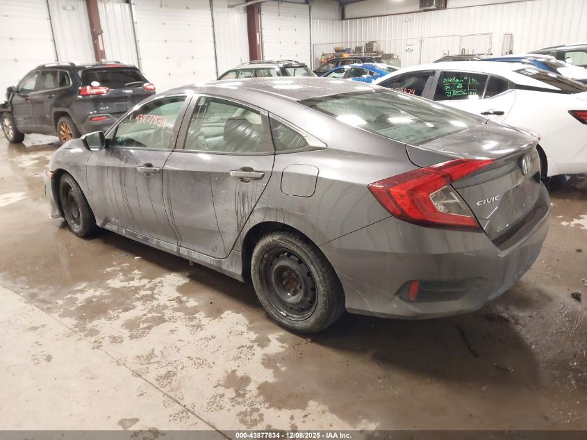 2016 Honda Civic Lx VIN: 19XFC2F55GE202740 Lot: 43877834