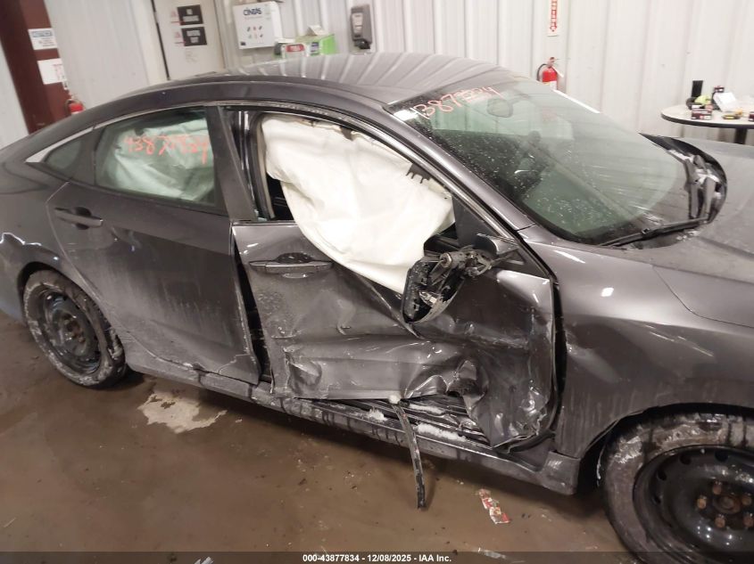 2016 Honda Civic Lx VIN: 19XFC2F55GE202740 Lot: 43877834