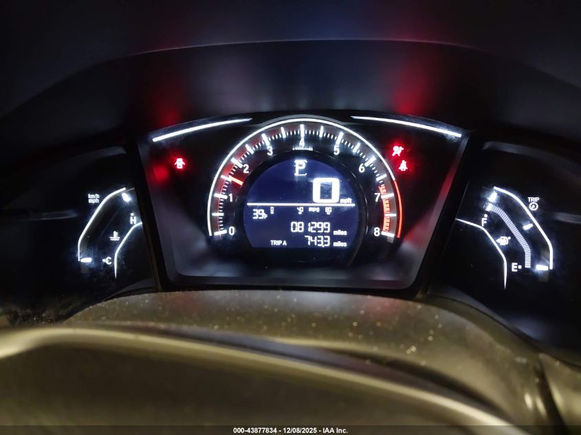 2016 Honda Civic Lx VIN: 19XFC2F55GE202740 Lot: 43877834