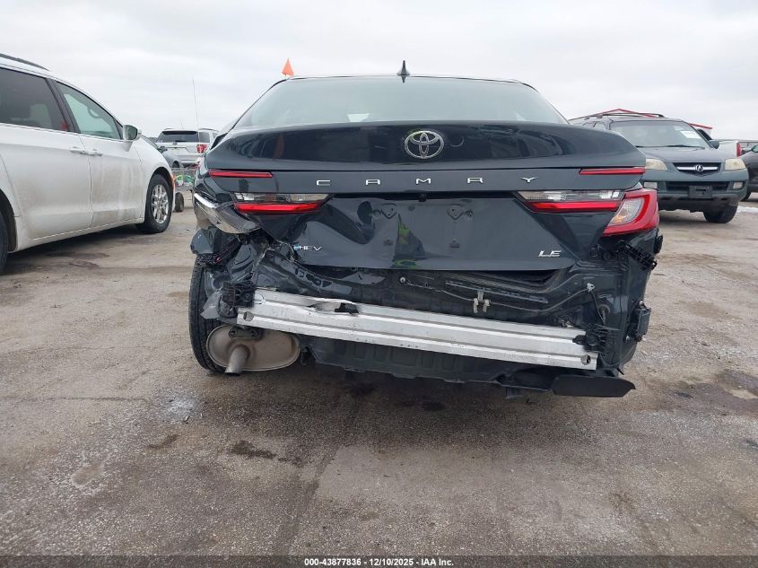 2025 Toyota Camry Le VIN: 4T1DAACK3SU593099 Lot: 43877836