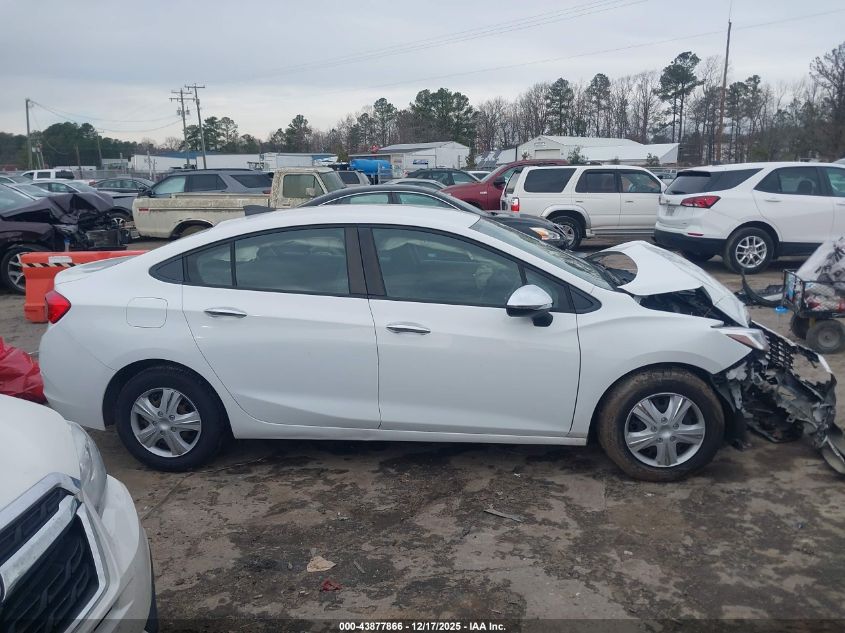 2018 Chevrolet Cruze Ls Auto VIN: 1G1BC5SM3J7214222 Lot: 43877866