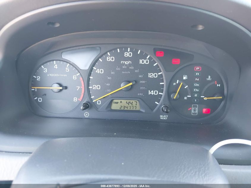 2002 Honda Accord 3.0 Lx VIN: 1HGCG16472A048327 Lot: 43877893