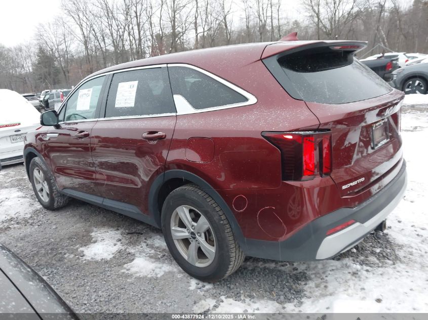 2024 Kia Sorento Lx VIN: 5XYRG4JC5RG309411 Lot: 43877924