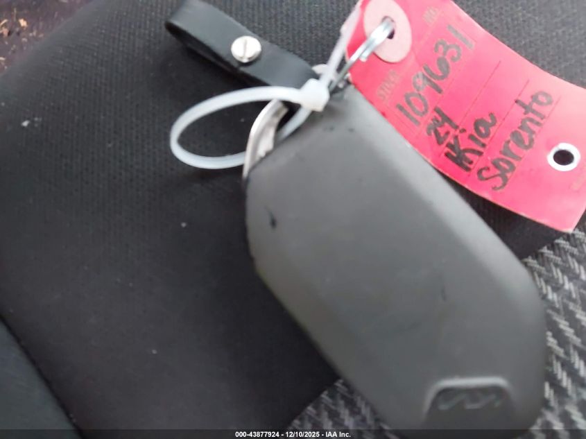 2024 Kia Sorento Lx VIN: 5XYRG4JC5RG309411 Lot: 43877924