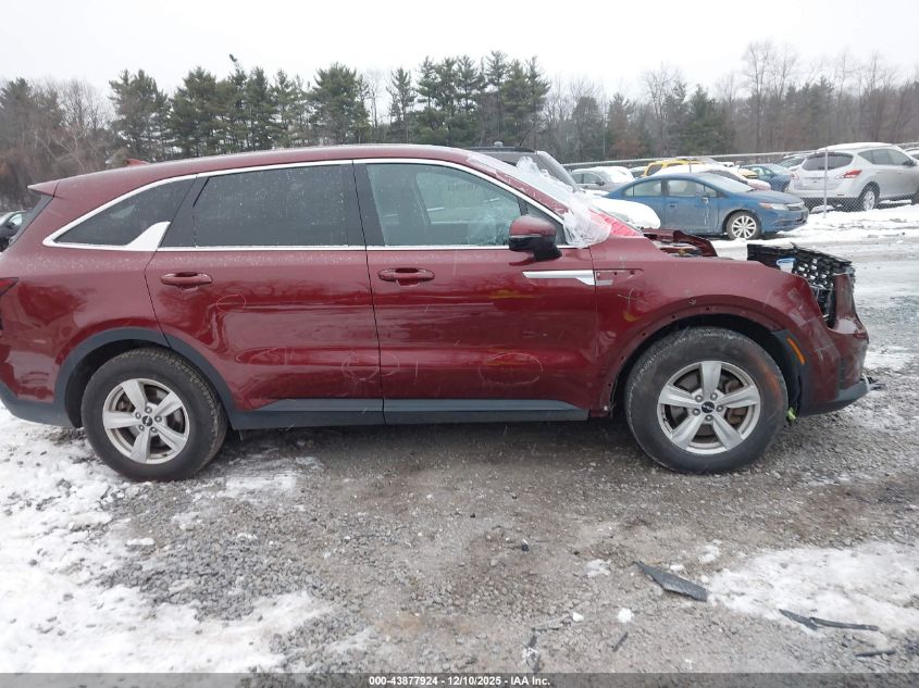 2024 Kia Sorento Lx VIN: 5XYRG4JC5RG309411 Lot: 43877924