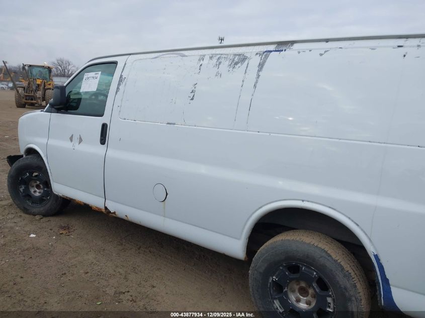 2008 Chevrolet Express Work Van VIN: 1GCFG15X781104654 Lot: 43877934