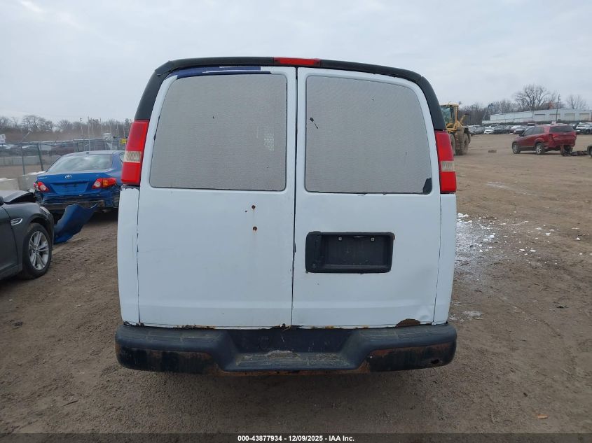 2008 Chevrolet Express Work Van VIN: 1GCFG15X781104654 Lot: 43877934