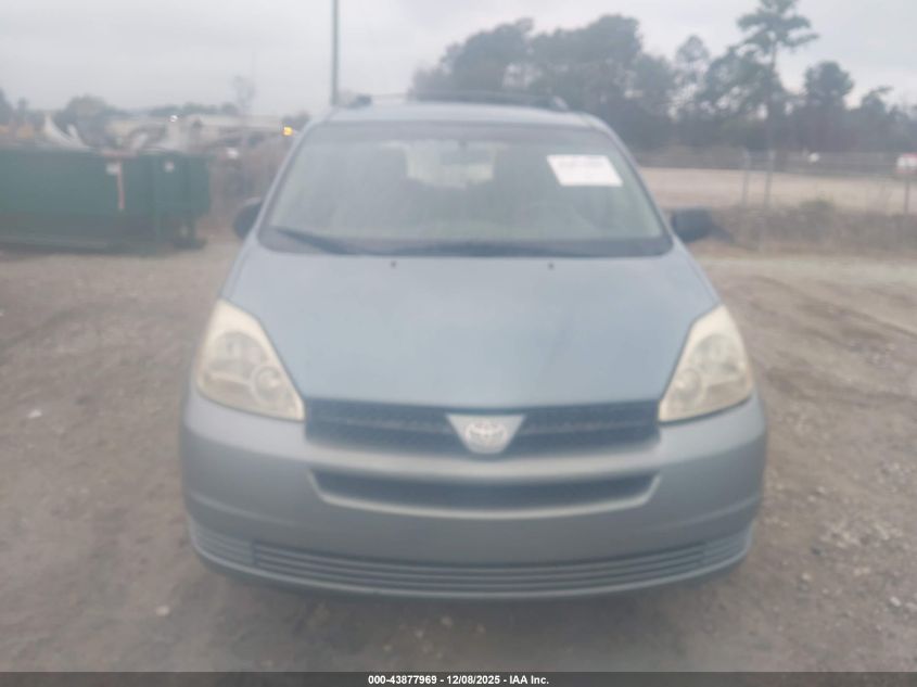 2005 Toyota Sienna Ce VIN: 5TDZA23C55S372072 Lot: 43877969