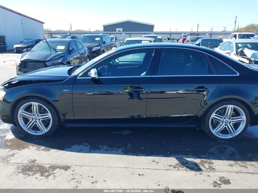 2013 Audi S4 3.0T Premium Plus VIN: WAUKGAFL2DA174726 Lot: 43877995