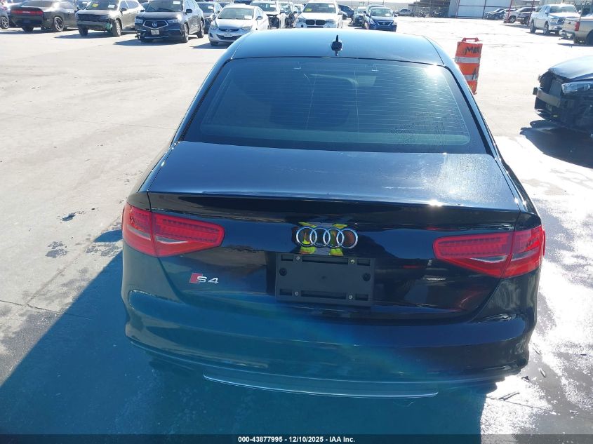 2013 Audi S4 3.0T Premium Plus VIN: WAUKGAFL2DA174726 Lot: 43877995