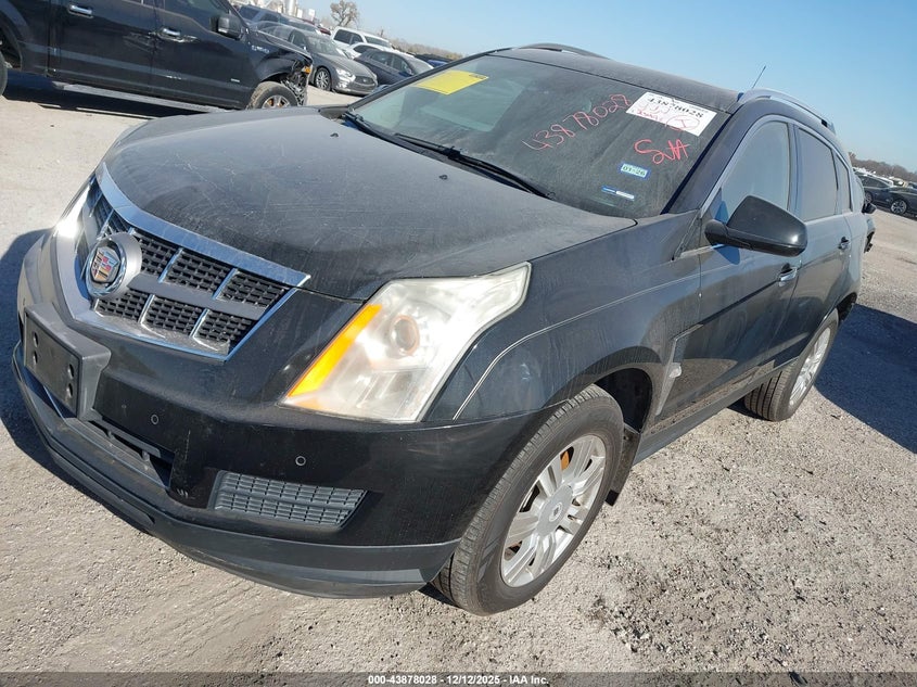 Vin: 3gyfnaeyxbs538615, lot: 44373580, cadillac srx luxury collection 20112