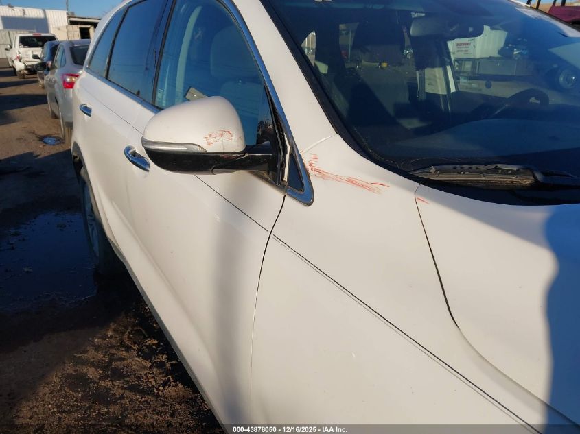 2017 Kia Sorento 2.4L Lx VIN: 5XYPG4A38HG210250 Lot: 43878050