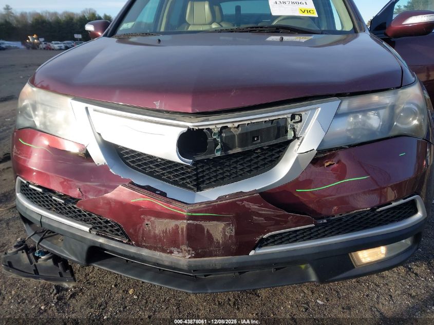 2012 Acura Mdx VIN: 2HNYD2H2XCH509645 Lot: 43878061