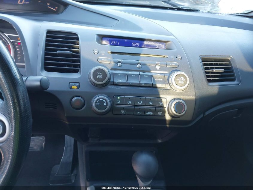 2009 Honda Civic Lx-S VIN: 2HGFA16609H357617 Lot: 43878064